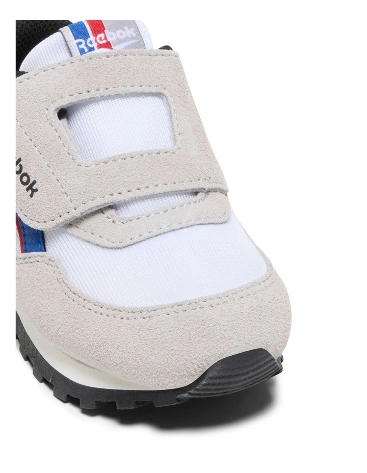 Reebok Glide Low Hook And Loop Sneakers In White image 4