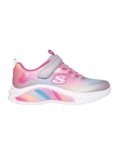 Rainbow Cruisers Youth Sneakers in Silver