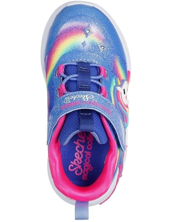 Unicorn Chaser Infant Sneakers in Blue image 3