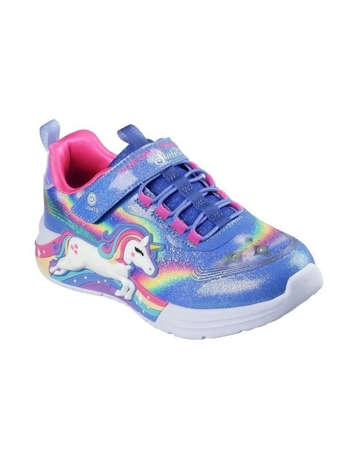 Unicorn Chaser Youth Sneakers in Blue image 4