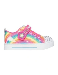 Twinkle Toes Sparks Rainbow Sneakers in Multi