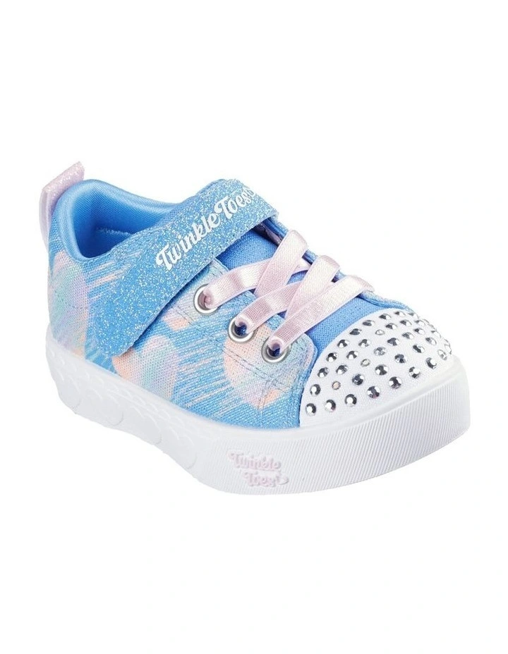 Twinkle Toes Heart Steps Infant Sneakers in Blue image 4