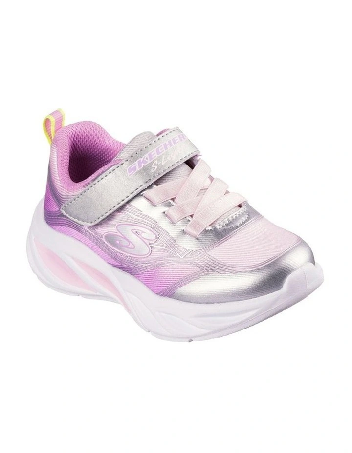 Cosmic Glow Sneakers in Silver image 4
