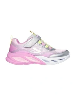 Cosmic Glow Youth Sneakers in Silver