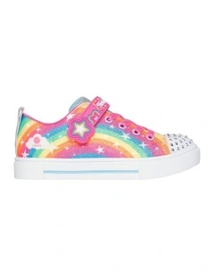 Twinkle Toes Sparks Rainbow Sneakers in Multi