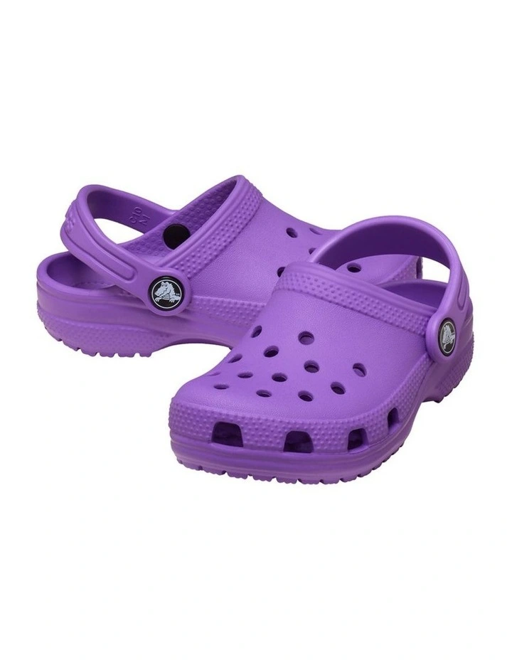Classic Clog Beach Sandals in Purple image 3