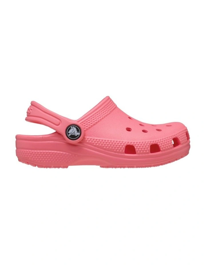 Classic Clog Infant Beach Sandals in Coral image 1