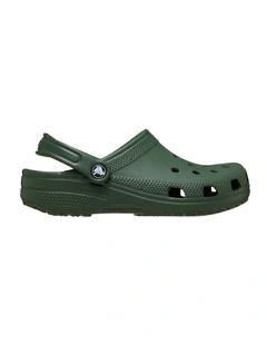 Classic Clog Youth Beach Sandals In Green