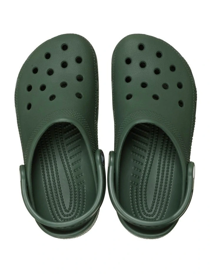 Classic Clog Youth Beach Sandals In Green image 3