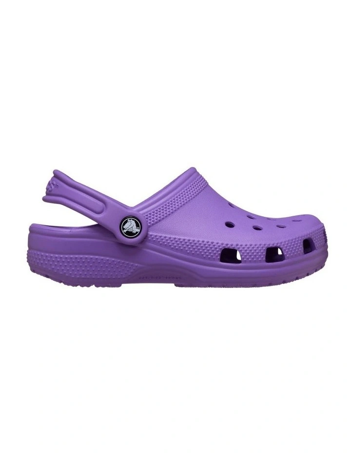 Classic Clog Beach Sandals in Purple image 1