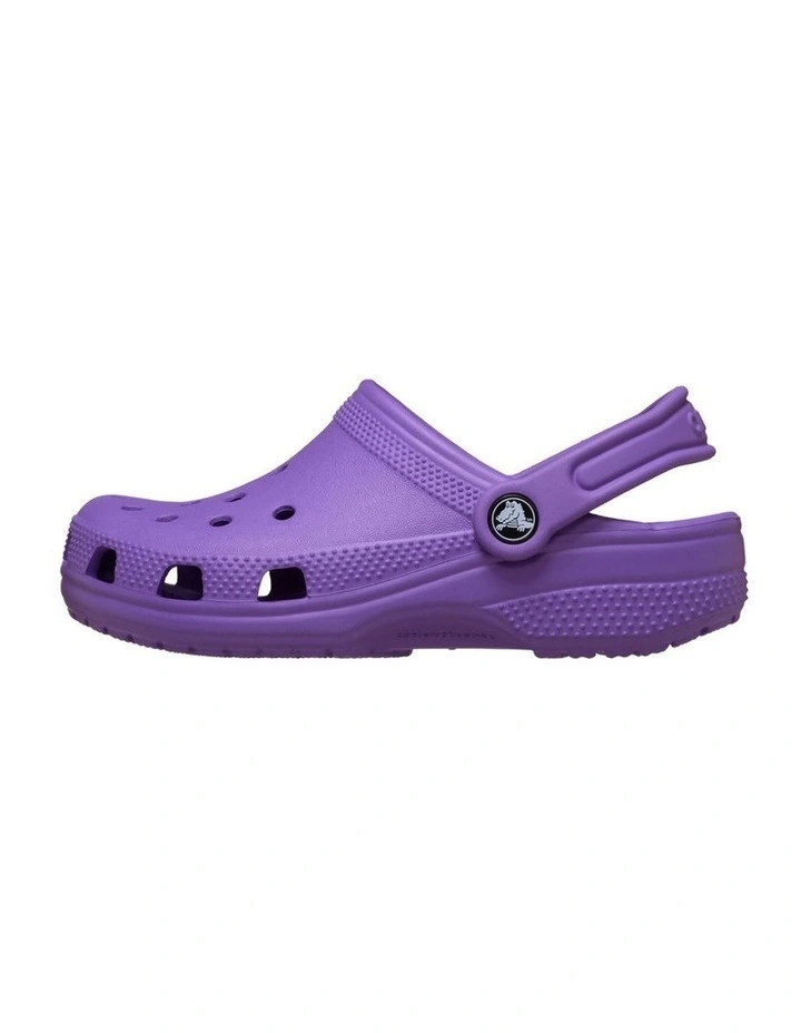 Classic Clog Beach Sandals in Purple image 2