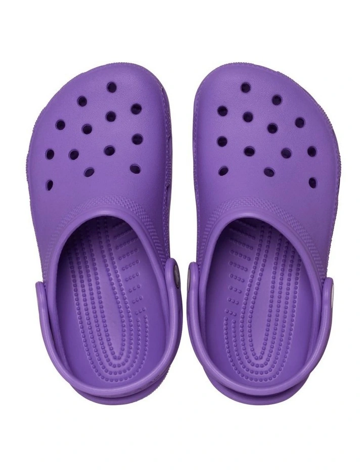 Classic Clog Beach Sandals in Purple image 3