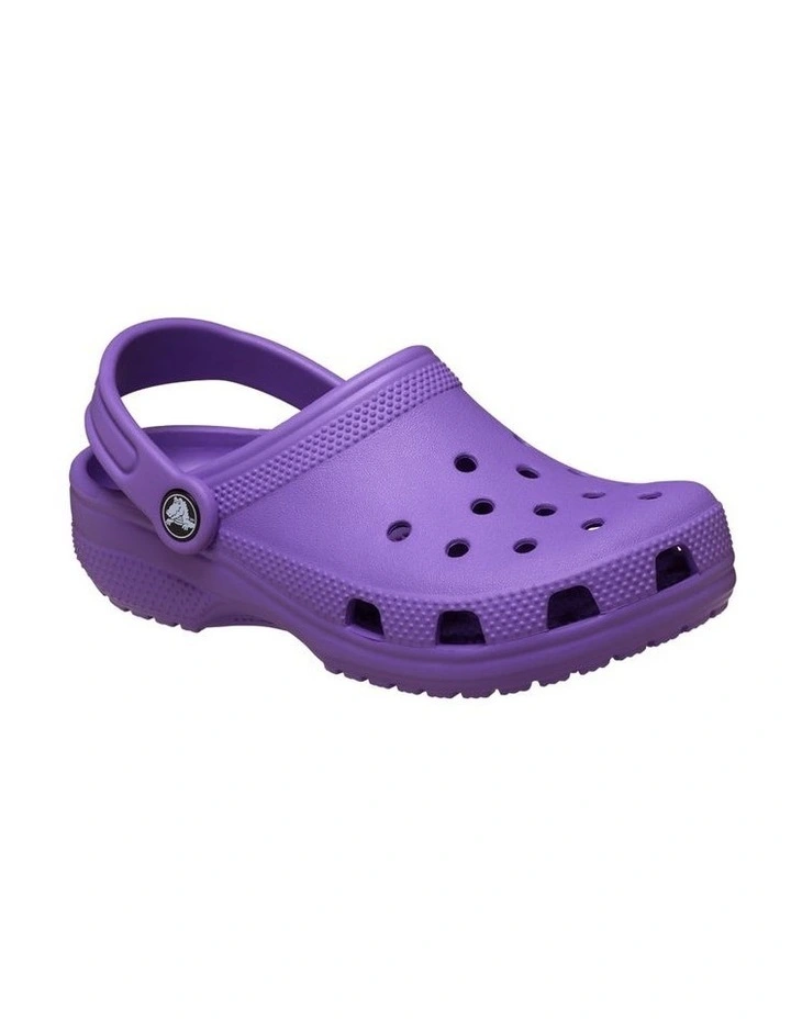 Classic Clog Beach Sandals in Purple image 4