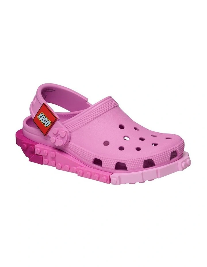 Lego Classic Clog Youth Beach Sandals in Pink image 4