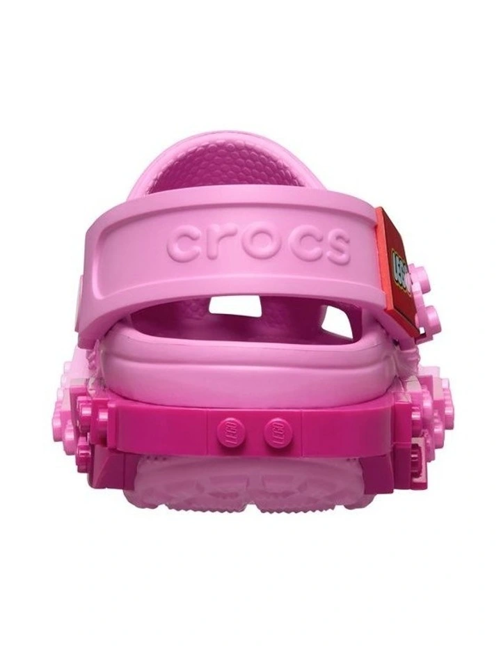 Lego Classic Clog Youth Beach Sandals in Pink image 5