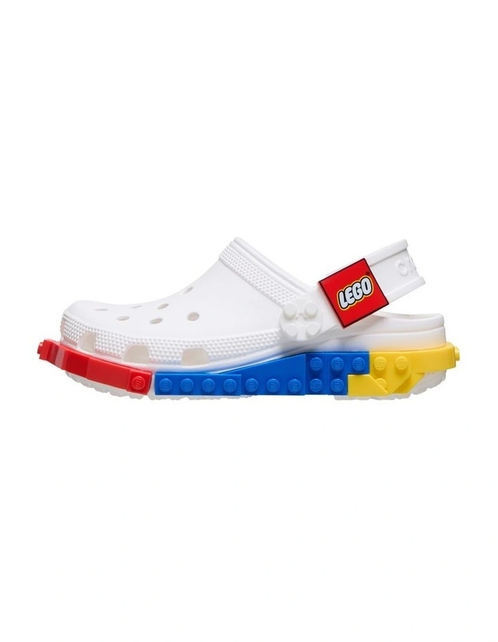 Lego Clog Youth Beach Sandals in White image 2