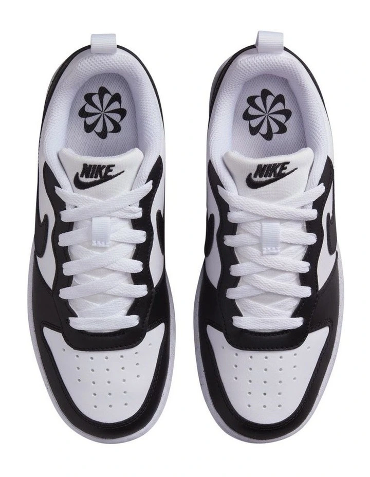 Court Borough Low Recraft Grade School Sneakers In White image 3