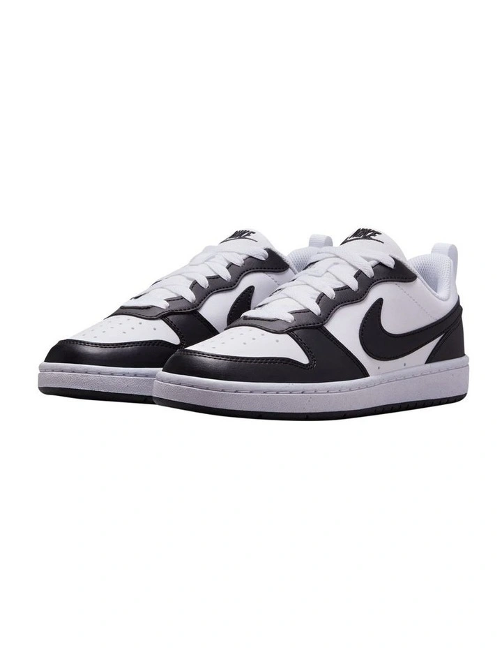 Court Borough Low Recraft Grade School Sneakers In White image 4
