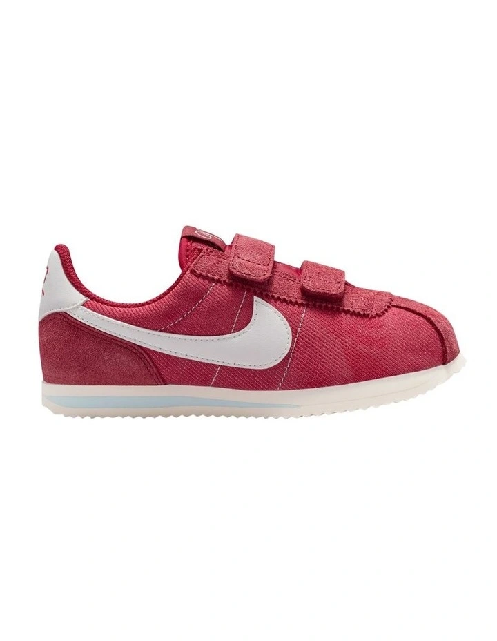 Cortez Pre-School Sneakers In Crimson image 1