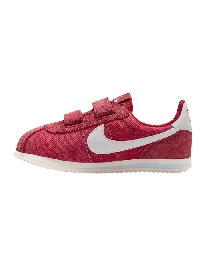 Cortez Pre-School Sneakers In Crimson image 2