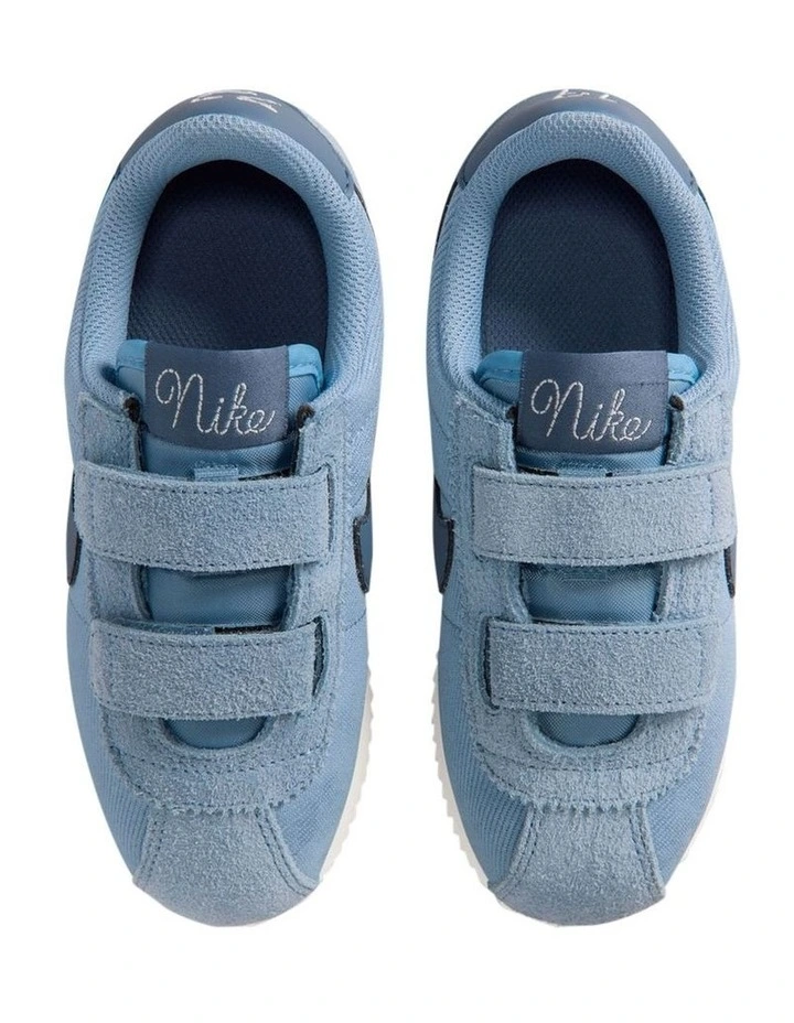Cortez Pre-School Sneakers In Blue image 3