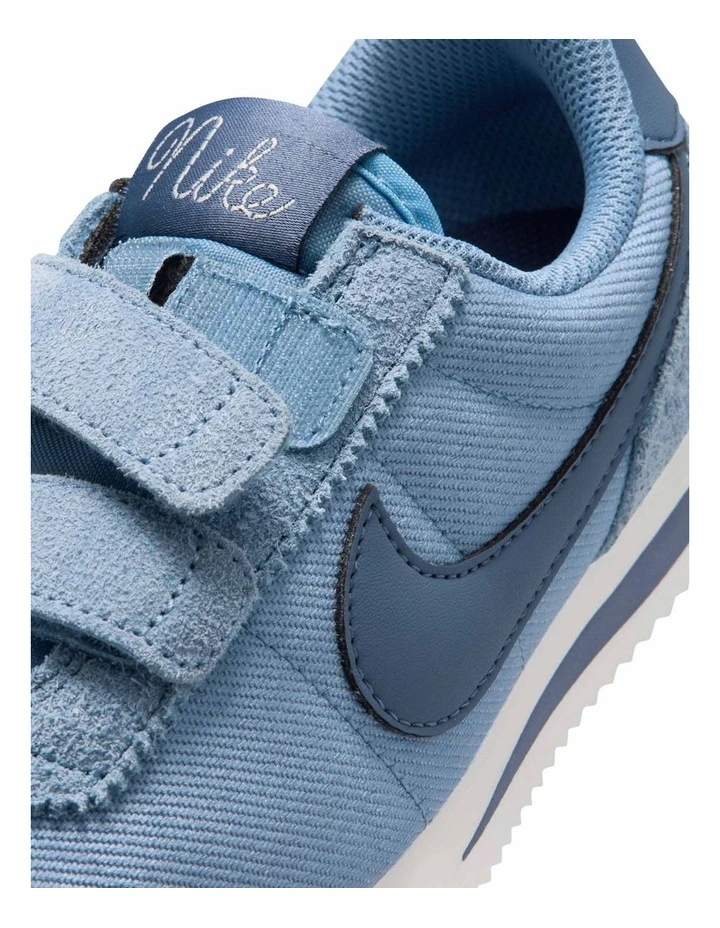 Cortez Pre-School Sneakers In Blue image 5
