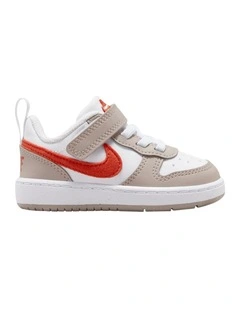 Court Borough Low Essential  Infant Sneakers In White