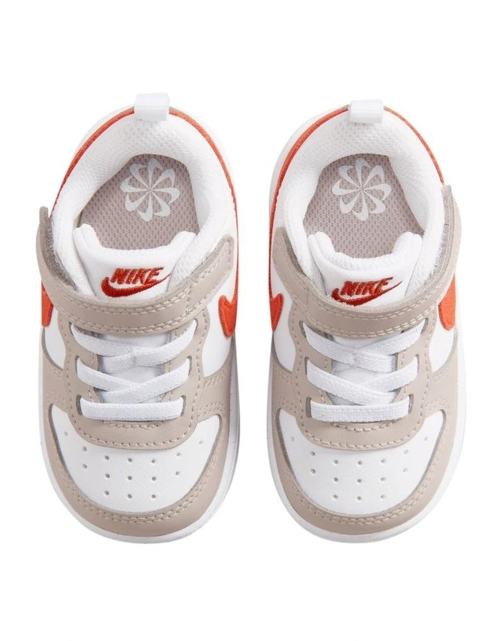 Court Borough Low Essential  Infant Sneakers In White image 3