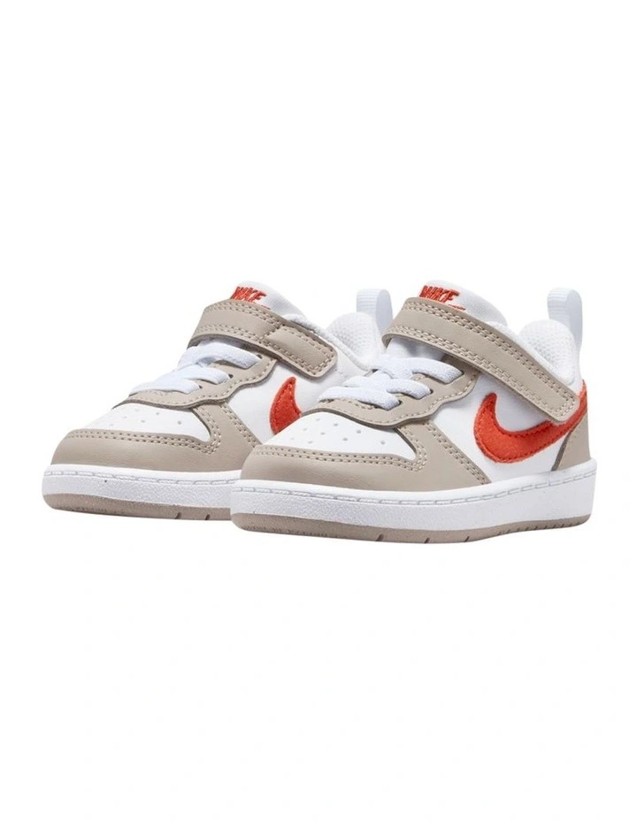 Court Borough Low Essential  Infant Sneakers In White image 4