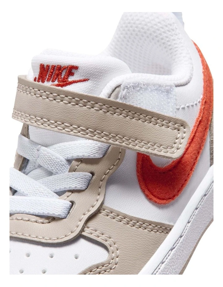 Court Borough Low Essential  Infant Sneakers In White image 5
