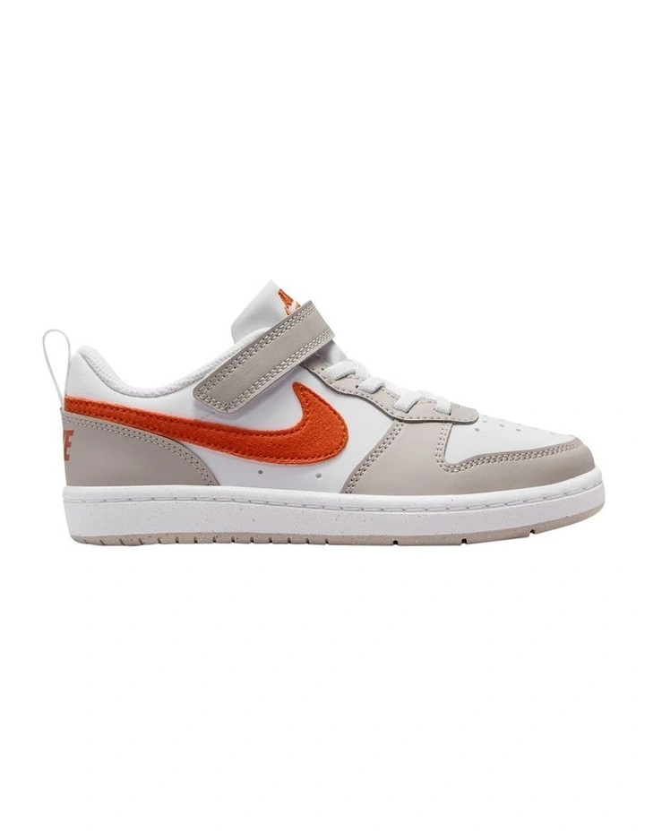 Court Borough Low Essential  Pre-School Sneakers In White image 1
