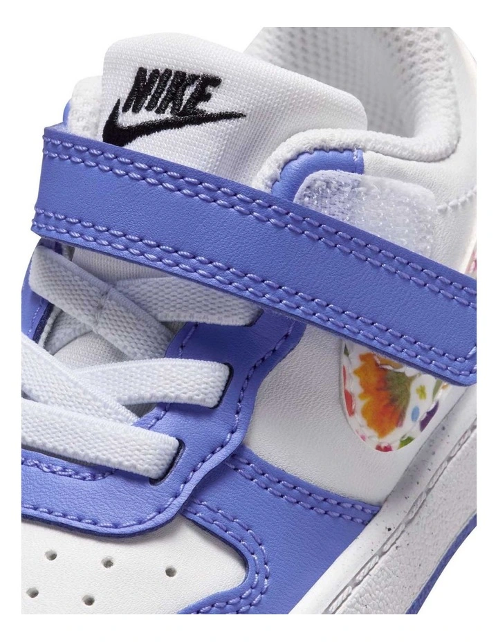 Court Borough Low Infant Sneakers In White image 5
