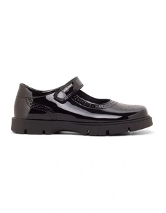 School Mary Jane 360219 School Shoe in Black Patent