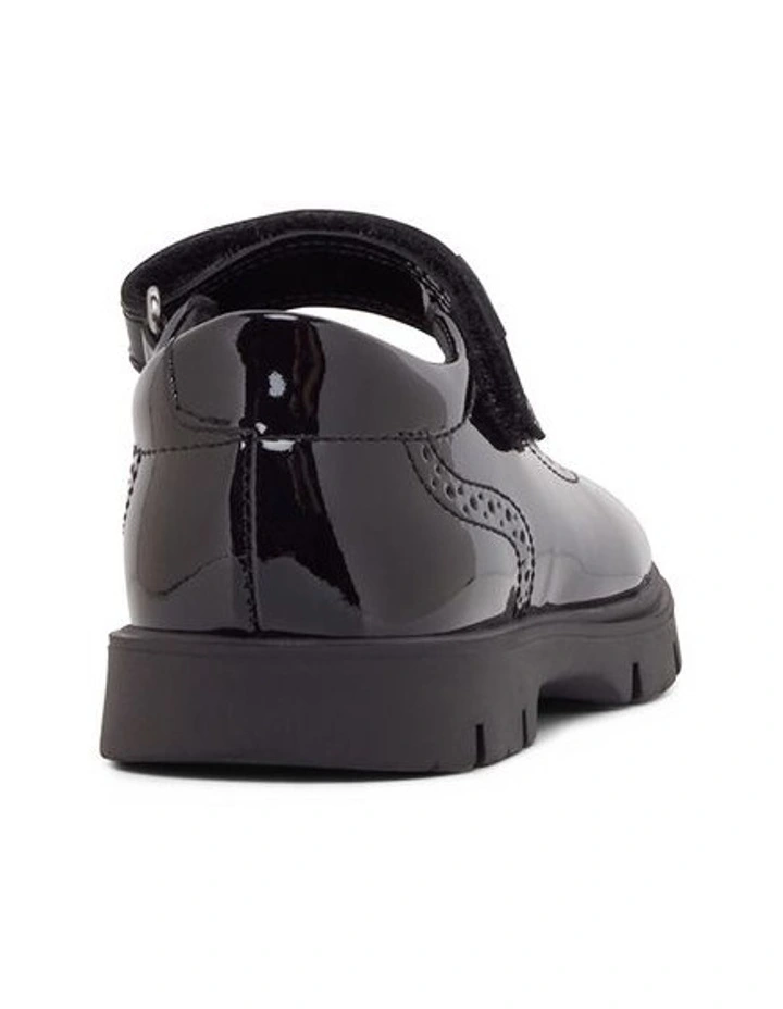 School Mary Jane 360219 School Shoe in Black Patent image 3