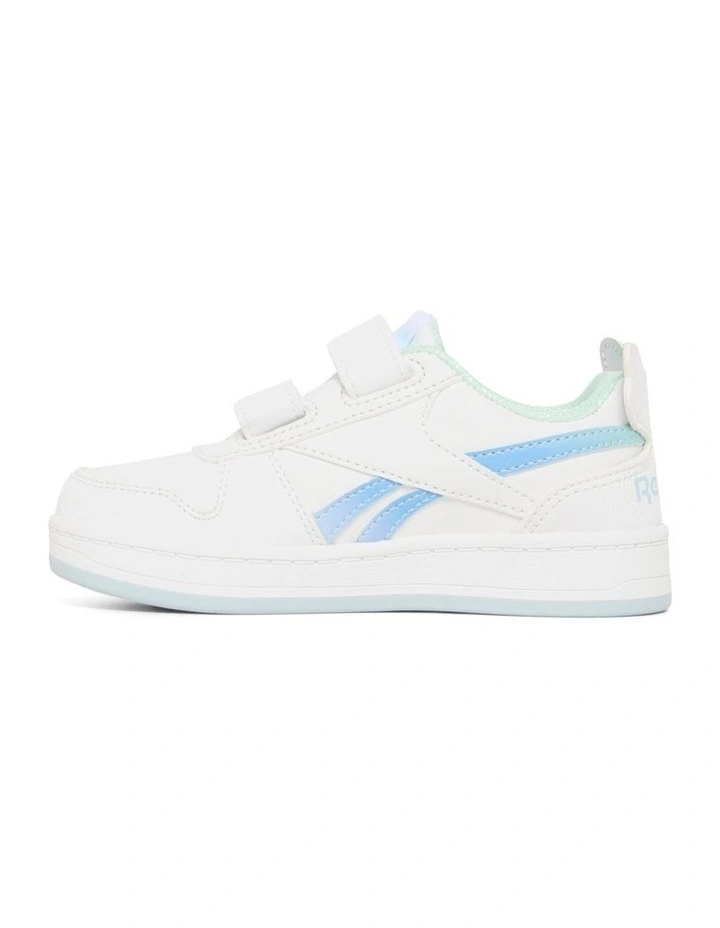 Royal Prime 2.0 Two Strap Hook And Loop Sneakers In White image 2