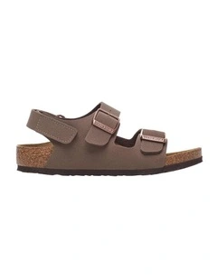 Milano AS Narrow Sandal in Brown