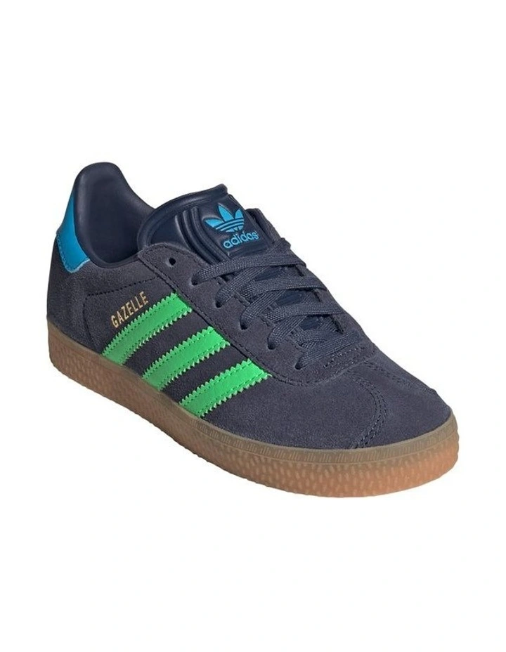Gazelle Pre-School Sneakers In Dark Navy image 4