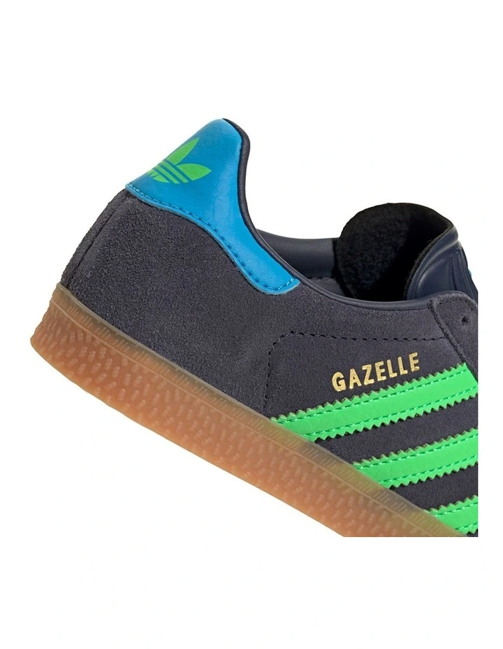 Gazelle Pre-School Sneakers In Dark Navy image 5
