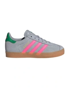 Gazelle Pre-School Sneakers In Grey