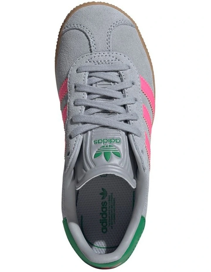 Gazelle Pre-School Sneakers In Grey image 3