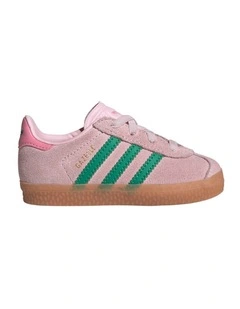 Gazelle Cf Elastic Lace Infant Sneakers in Light Pink