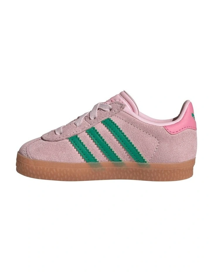 Gazelle Cf Elastic Lace Infant Sneakers in Light Pink image 2