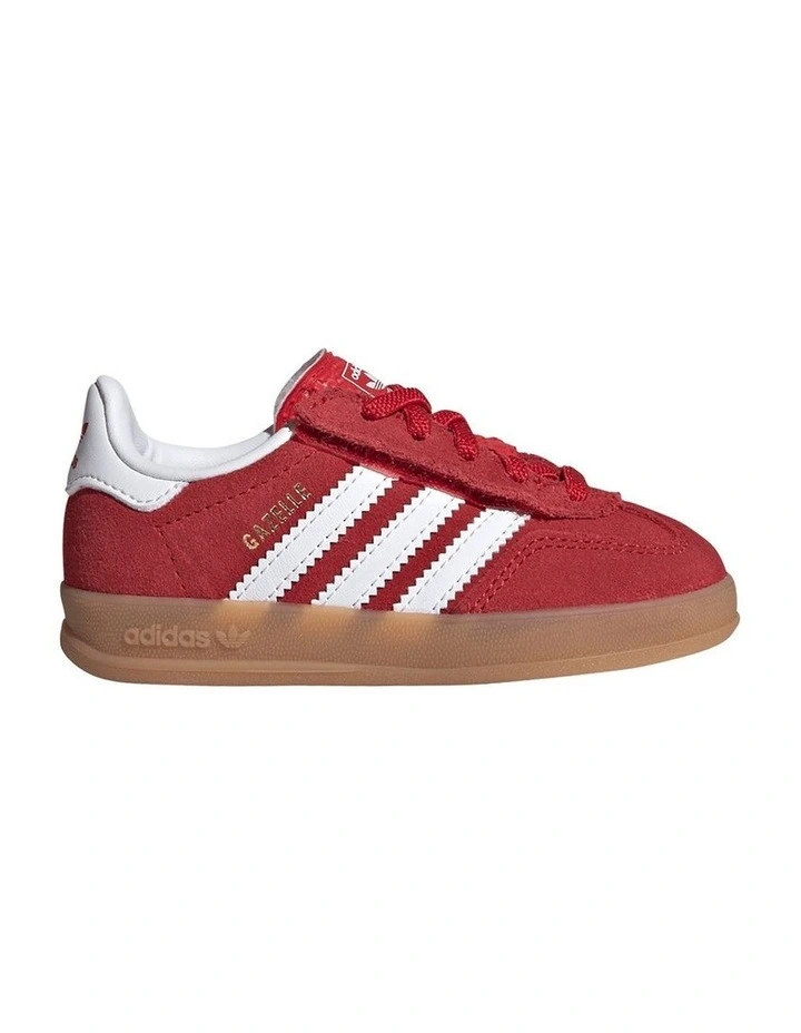 Gazelle Indr Infant Sneakers In Red image 1