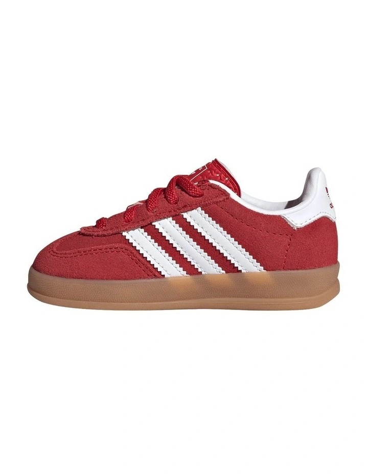 Gazelle Indr Infant Sneakers In Red image 2