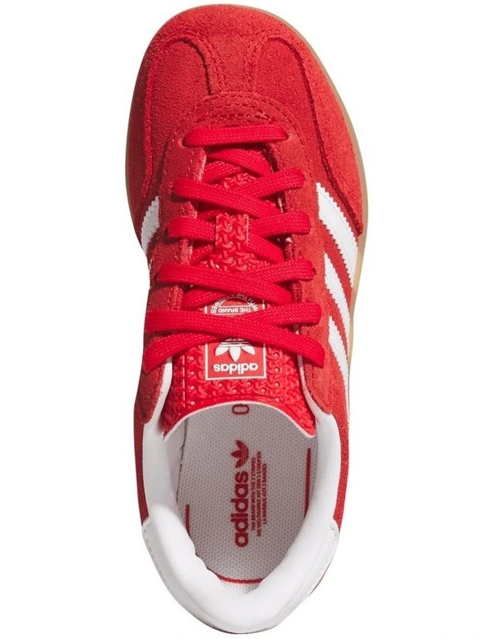 Gazelle Indr Pre-School Sneakers In Red image 3