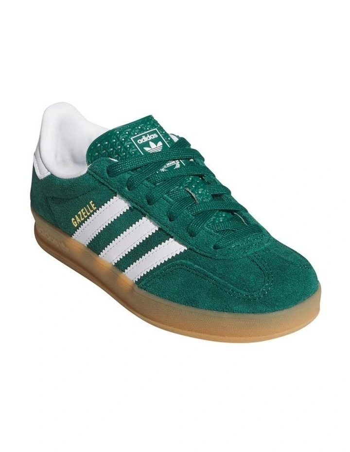 Gazelle Indr Pre-School Sneakers In Dark Green image 4