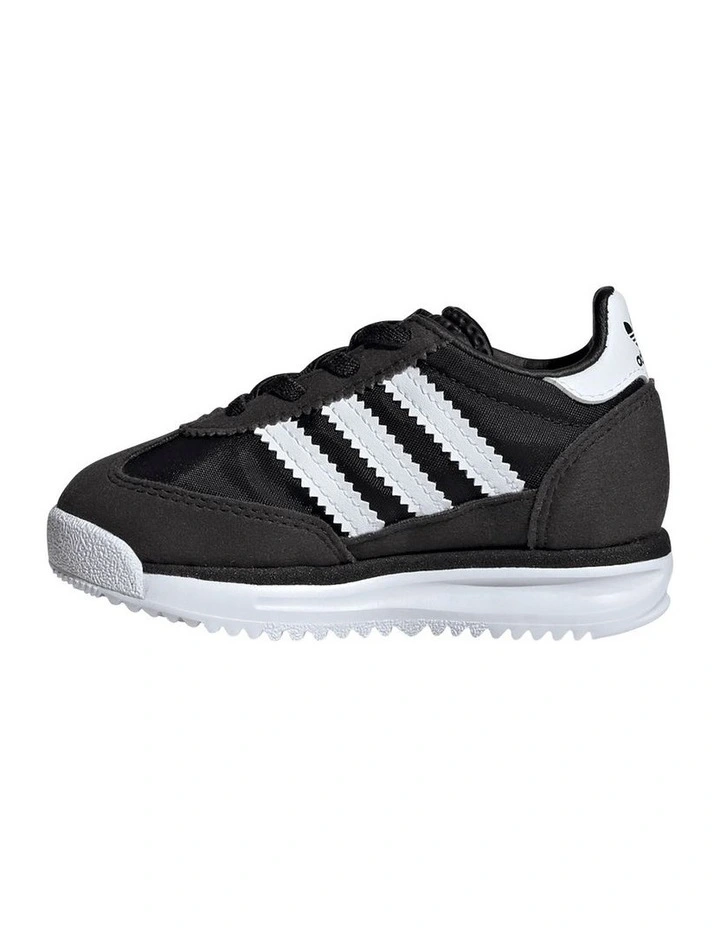 Sl72 Rs Elastic Lace Infant Sneakers In Blk/White image 2