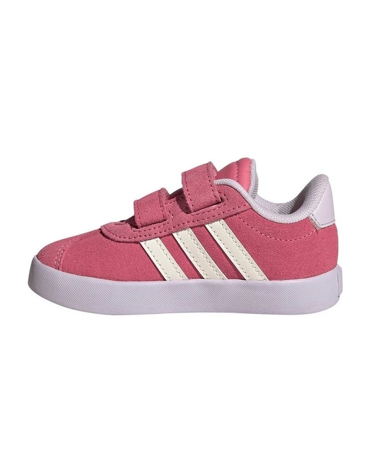 VL Court 3.0 Self-Fastening Infant Sneakers in Pink image 2