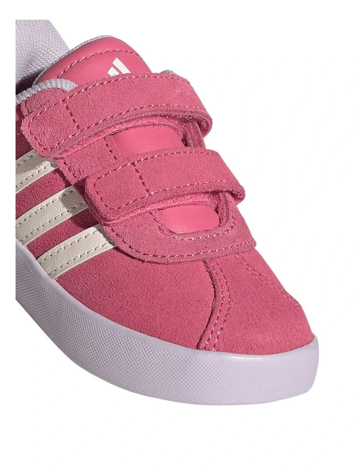 VL Court 3.0 Self-Fastening Infant Sneakers in Pink image 4
