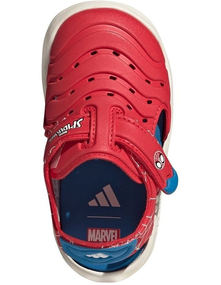 Spiderman Water Sandal Infant Beach Sandals In Ruby image 3